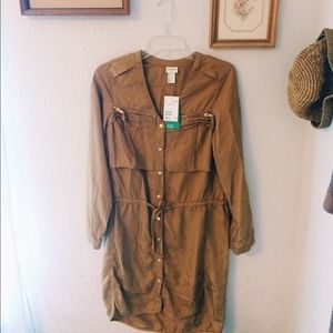 NWT Mustard yellow long h&m jacket