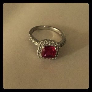 Ruby Diamond ring