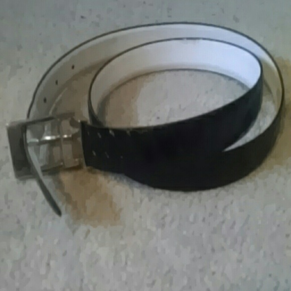 Black fashion belt