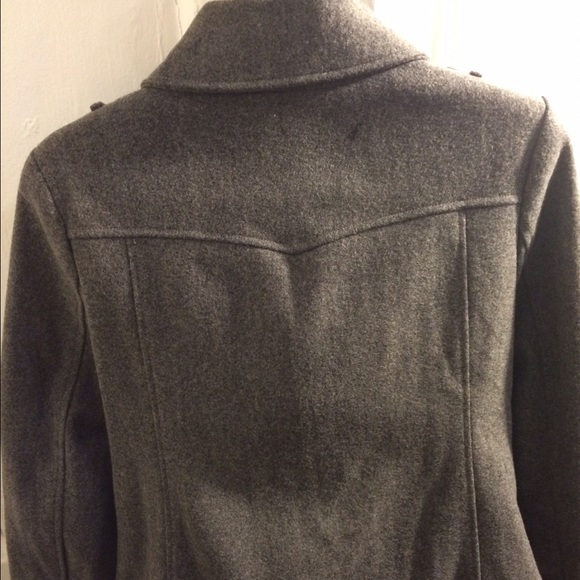 Gray pea coat - Picture 2 of 2