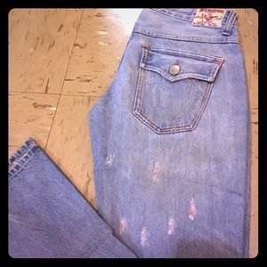 True Religion Boot cut blue jean
