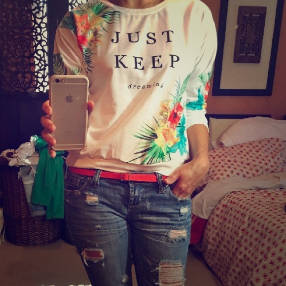 Just Keep Dreaming Sweater