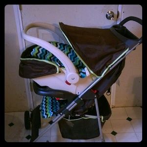 Stroller and infant seat combo