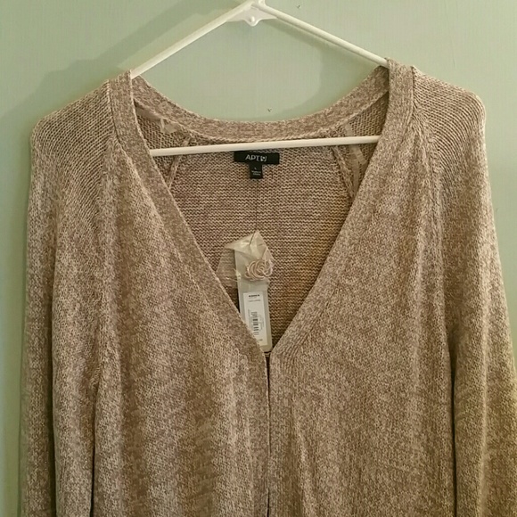 Apt. 9 Cardigan Like Sweater - Picture 2 of 4