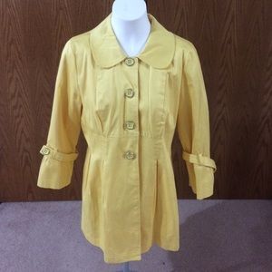 Yellow Tunic Coat