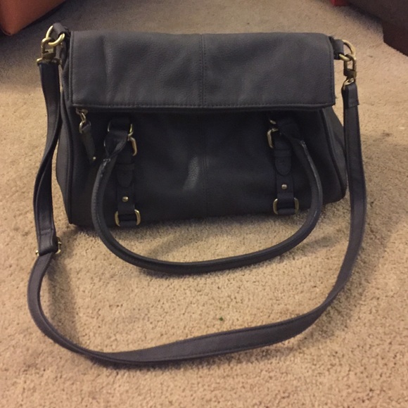 Merona faux leather bag
