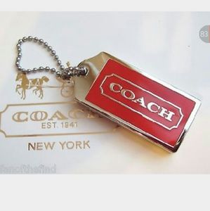Authentic Coach perfume keychain