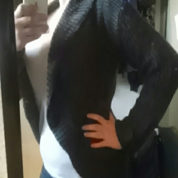 Sparkling grey sweater