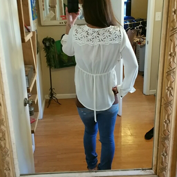 Cream tunic top - Picture 4 of 4