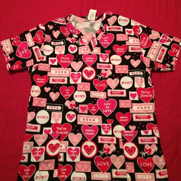 Ladies Scrub Top
