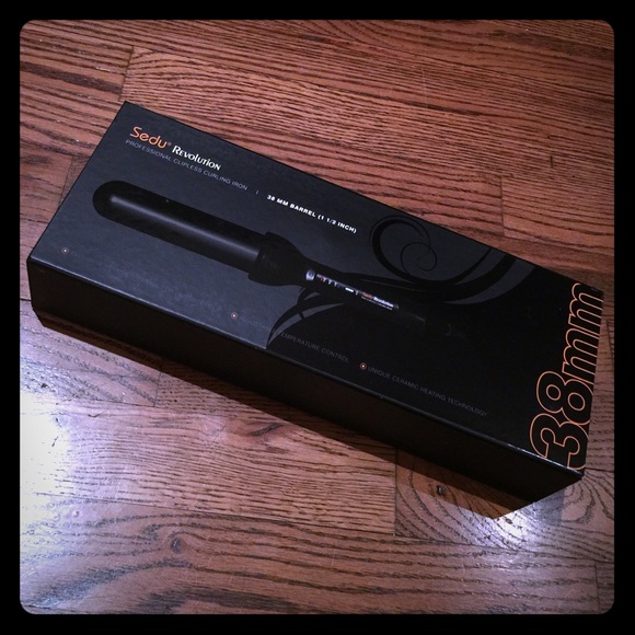 Sedu Revolution Pro Clipless Curling Iron 38mm