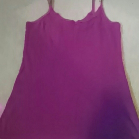 Purple tank