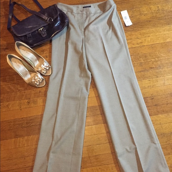 New Anne Klein Light Brown  Pants Size 4 Work