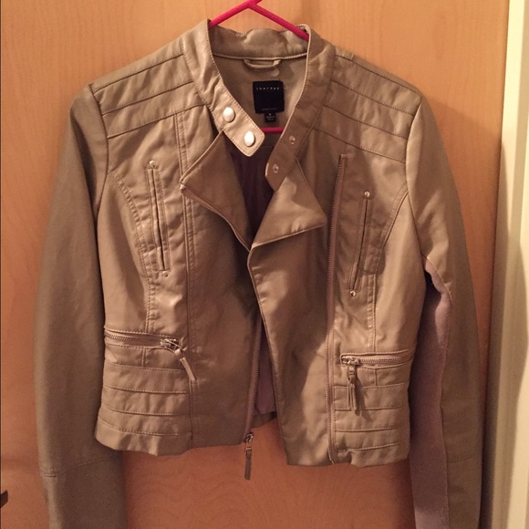 **SOLD**Faux leather jacket