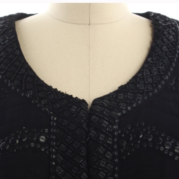 LAST CHANCE ❤️Malvin Hamburg black sequined blazer - Picture 3 of 4