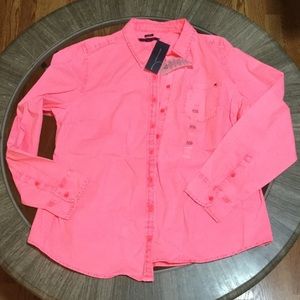 Pink Collar Shirt