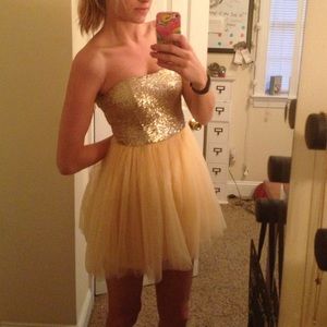 sequin tool tutu dress