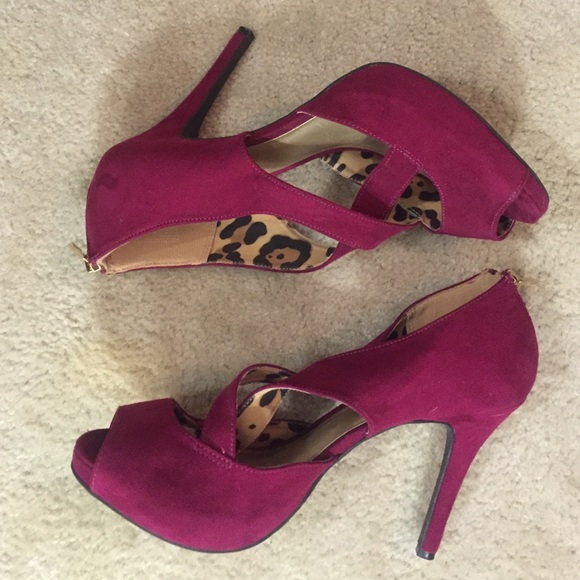 Maroon Heels