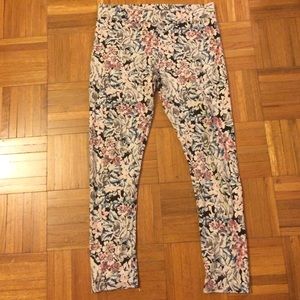 American eagle floral leggings