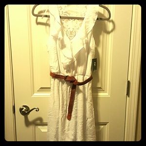 White summer dress