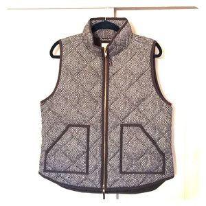 J.Crew Excursion Quilted Puffer Down Vest (Large)
