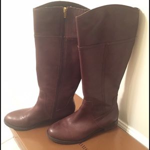 Dark brown riding boots - Audrey Brooke