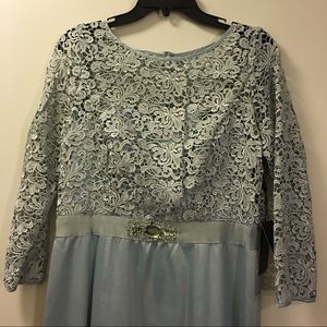 Adrianna Papell Mint Green Dress