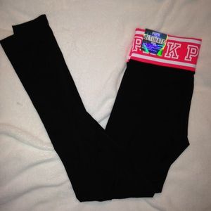 NWT VS PINK ULTIMATE REVERSIBLE YOGA PANT
