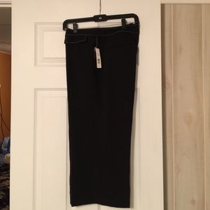 Brand NWT. Black Capri's. Size 12.