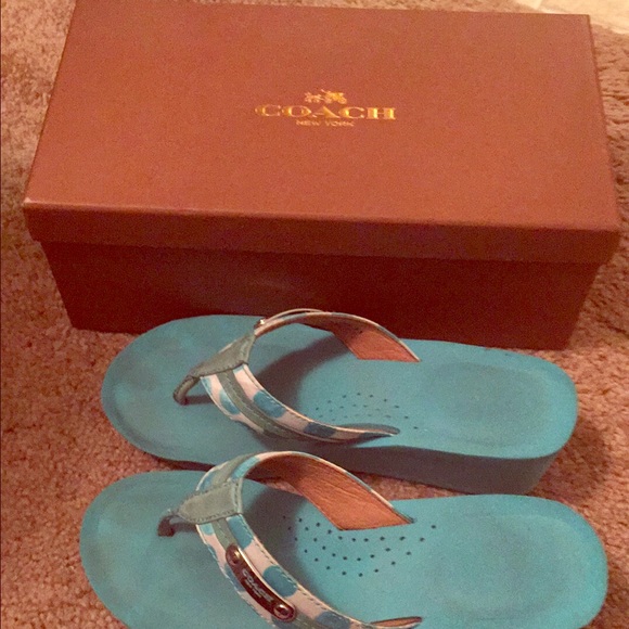 Coach sandals