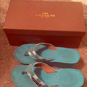 Coach sandals