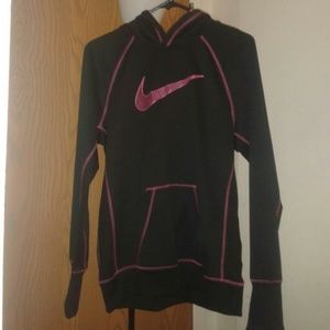 Black and Pink Nike Sweatshirt