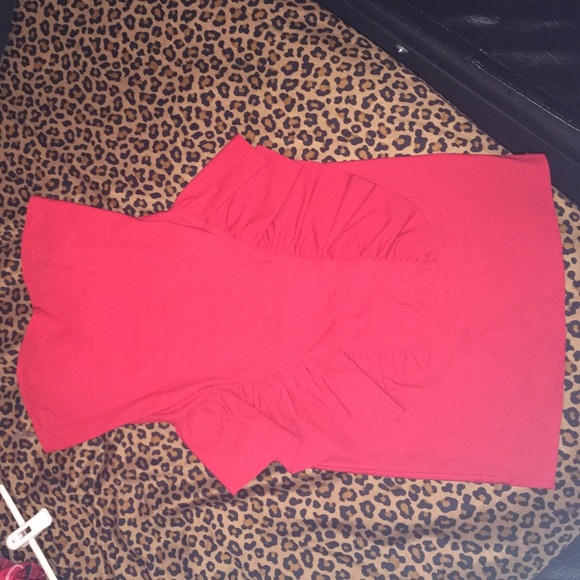 Strapless Red Mini - Picture 1 of 4
