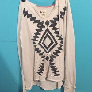 Patterned Sweatshirt