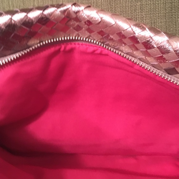 Beautiful bronze Elliot Lucca fold over bag - Picture 3 of 4