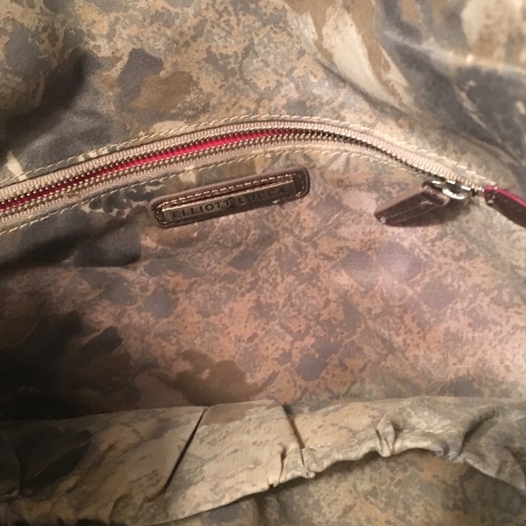 Beautiful bronze Elliot Lucca fold over bag - Picture 4 of 4