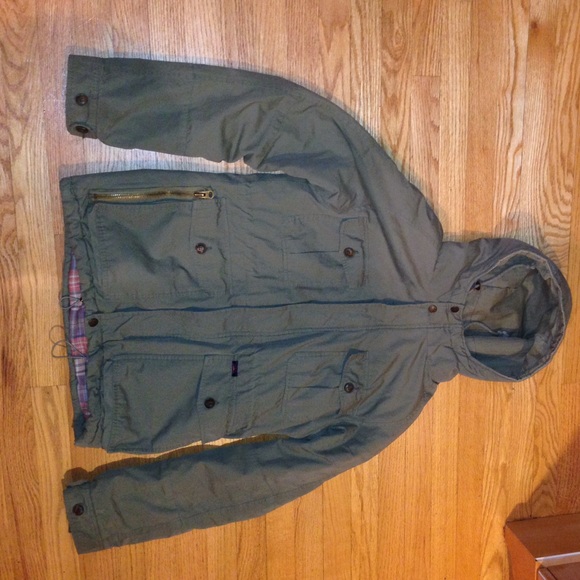 Faherty Brand Utility Parka - Olive