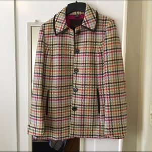 Coach Multicolored Wool Coat