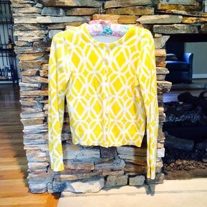 Lilly Pulitzer patterned cardigan