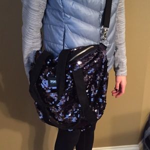 Limited edition PINK Victoria secret travel bag