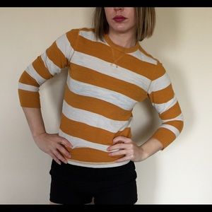 📦SOLD📦 Striped Thermal Tee