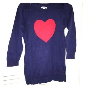 Heart sweater