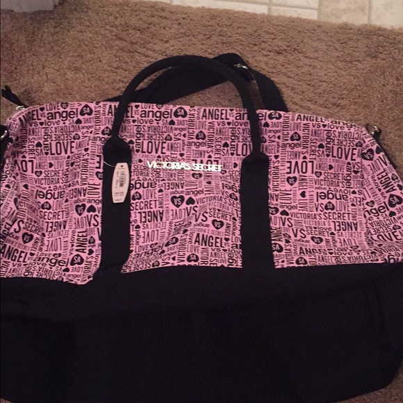 Victoria secret duffle travel bag