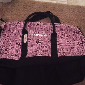 Victoria secret duffle travel bag