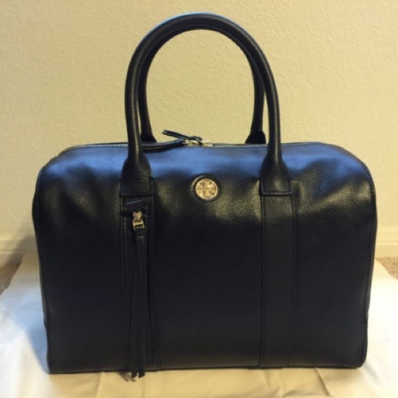NWT Tory Burch Black Brody Satchel
