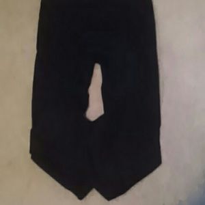 Black sleek leggings