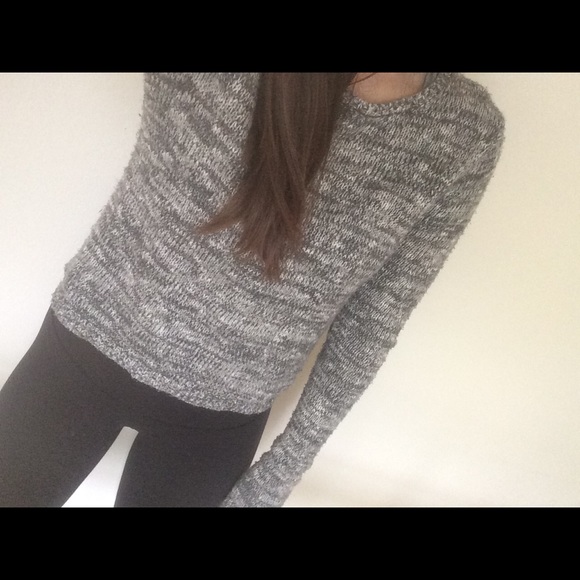 Grey Knit Sweater