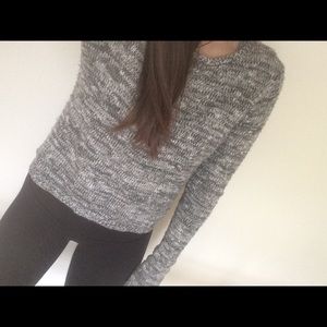 Grey Knit Sweater