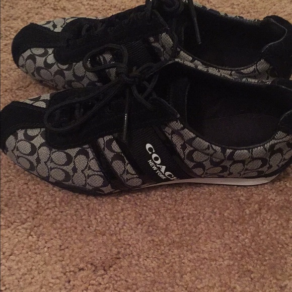 Coach sneakers worn once
