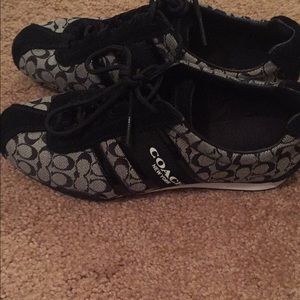 Coach sneakers worn once